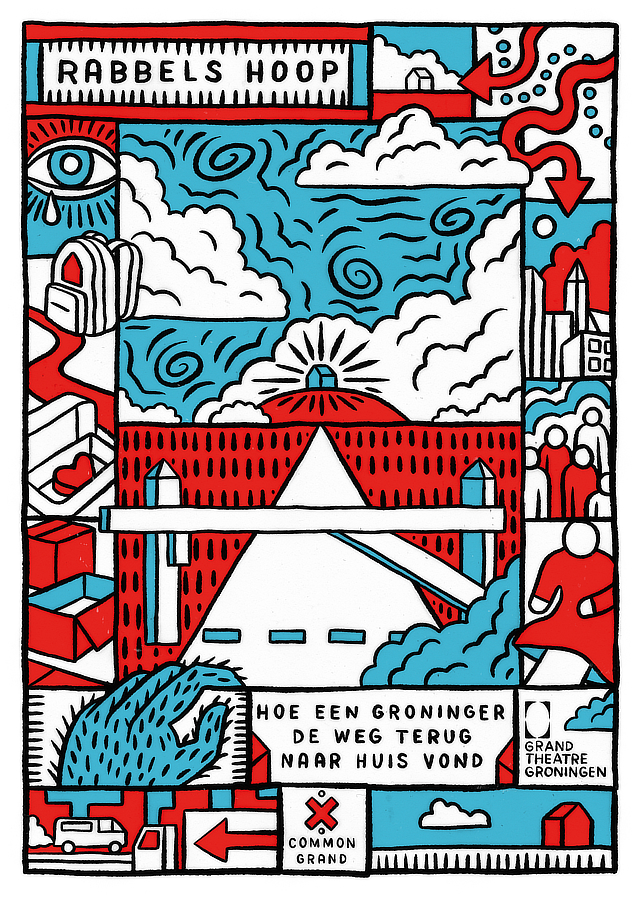 Poster Rabbels Hoop